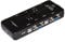 Link lkkwm4 Switch KVM pour 4 PC USB/VGA avec 1 Souris, 1 Clavier USB et 1 Moniteur VGA avec câbles Inclus