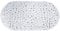 AQUALONA® Premium Bath Mat, Anti-Mould, Comfort – PVC, Machine Washable – BPA, Latex/Phthalate Free (Pebble White)