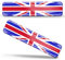 Biomar Labs® 2 x 3D Silicone Adesivi Resinati Bandiera Nazionale del Regno Unito UK Union Jack per Auto Moto Finestrìno Scooter Bici Motociclo Tuning F 26