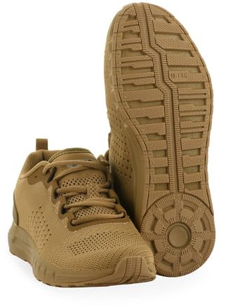 M-Tac - Zapatillas de deporte de malla transpirable, Marrón (Coyote), 42 EU