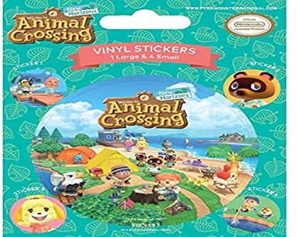 Animal Crossing - Aufkleber Island Antics, Vinyl 5er-Pack (Einheitsgröße) (Bunt)