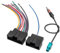 RED WOLF Radio Antenna Adapter + Stereo Wiring Harness Connector Plug for Ford Transit 2014-2019, 2013-2018 Fiesta, 2012-2017 Focus Aftermarket Radio Install
