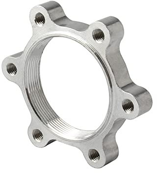 iSpchen Fahrradnabenadapter 6 Bolzen Aluminiumlegierung Flansch Adapter Fahrrad Boost Nabe Umbausatz Adapter Fahrradnaben MTB Scheibenbreme Center Lock adapter 48/44mm