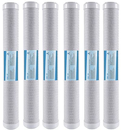 Bellerofonte Carbon Block CTO 20 5 microns Filtre à eau pour systèmes d'osmose inverse pour tasse de filtre standard