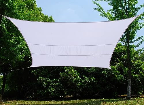 1PEZZO TELO OMBREGGIANTE VELA CON ANELLI DI ANCORAGGIO MT 2,90X2,90 BIANCO