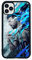 Cool Soccer Phone Case, Creative Football iPhone 11 Pro Max Case, Non-Slip Pattern Design and Shock Absorption, Soft Silica Gel Frame Support Black Phone Case for Girls and Boys, Women and Men