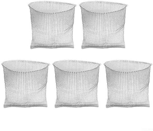 25 x 23 cm, 5 Stück, 1,7 l Wurzelschutz, Gopher-Beweis, Drahtkorb, Maulwurf- und Wühlmaus-Drahtkörbe für Pflanzen, Wurzelschutz