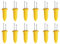 fiXte® Stainless Steel BBQ Skewers | Corn On The Cob Holders | Corn Grips Forks | Barbecue Tool | Sweetcorn Holder Fork | Corn Cob Sticks | for BBQ, Camping, Picnic, Summer Party (Pack of 12)