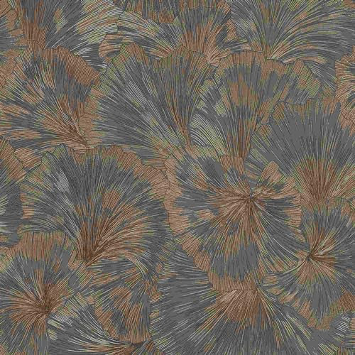 Erismann Tapete | Kollektion Fashion for Walls 4 | 10373-47 | Vliestapete | Muster/Motive | 0.53 x 10.05 m | Grau | Wohnzimmer | Flur | Büro | Küche | Wohnräume