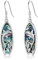 ZIPPICE Surfbrett Ohrringe Mit Haken - 925 Sterlingsilber Hai Fisch Ozean Schmuck für Damen - Urlaubsschmuck Sommerschmuck Geschenk für Frauen Mädchen