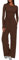 Darong Women's 2 Piece Sets Fall Outfits Long Sleeve Wide Leg Tracksuits Casual Lounge Set Matching Sets, Coffee(31 Inseam), Medium