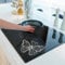 HomeMakers Translucent Induction Hob Protector Mat with Cooking Function | Large 61x53cm | Scratch and Spill Heat-Resistant Silicone Cover | Non-Slip Surface | Easy-to-Clean Kitchen Mat(Butterfly)