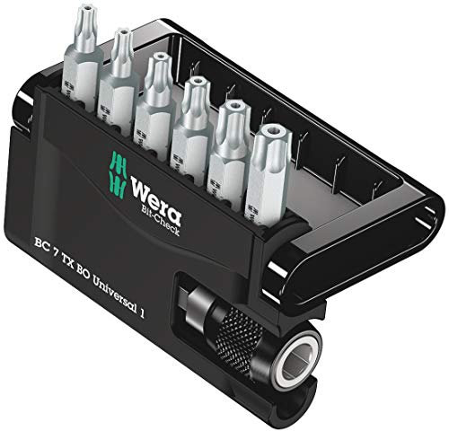 Wera Bit-Sortiment, Bit-Check 7 TX BO Universal 1, 7-teilig, 05056158001