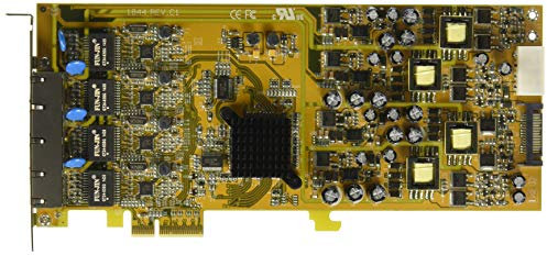 StarTech.com Carte réseau PCIe à 4 ports Gigabit Power over Ethernet - NIC PCI Express PSE / PoE - 1x PCIe - 4x RJ45 PoE (ST4000PEXPSE)