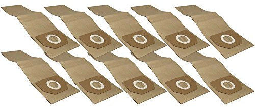 10 sacs d'aspirateur en papier épais à usage industriel adapté à l'aspirateur Kärcher 6.959-130 (30 L)