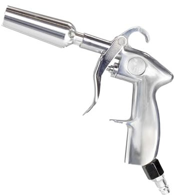 BenBow Ausblaspistole Venturidüse - Classic - Druckluft Pistole für schnelles Trocknen und Blasen - Air Blow Gun mit Aluminiumgehäuse, inklusive Adapter