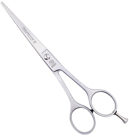 NTS-Solingen Premium Hundeschere Viehschere Fellschere Mähnenschere 6,0 bis 9,0 rostfrei 15-23 cm, Made in Solingen Germany (6,5 = ca. 16,5 cm)