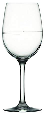 Visiodirect Lot de 24 Verres à Pied Jaugé à 12,5/14,5 cl - 35 cl
