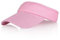 Pink Sun Visors for Women and Girls, Long Brim Thicker Sweatband Adjustable Hat for Golf Cycling Fishing Tennis Running Jogging and other Sports