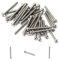 MroMax M3 x 30mm Machine Screws Pan Phillips Cross Head Screw 304 Stainless Steel Fasteners Bolts Silver Gray 30Pcs