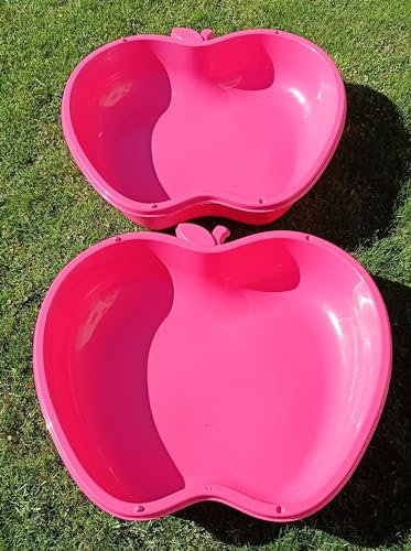 2-er Sandbox Sandkasten in Apfelform XL (2xrossa)