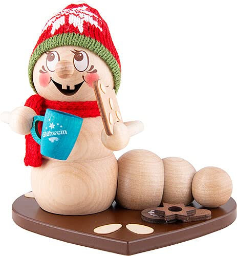 Kuhnert Rauchwurm - Weihnachtsmarkt-Rudi, ca. 15 cm