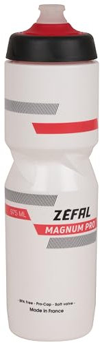 ZEFAL Bidón Magnum Pro Blanco, 975 ml, Unisex Adulto, 975ml