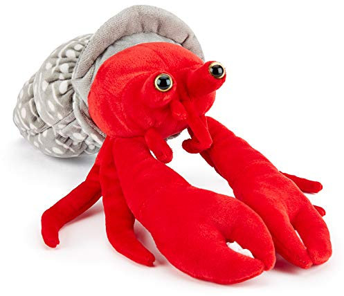 Zappi Co Plüsch Kinder Kuscheltier Weiches Kuschel Plüschtier - Teil der Safari-Tiere-Kollektion, Perfekt für Kinder(39cm)(Einsiedlerkrebs)