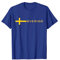 SWEDEN FLAG SWEDISH SOCCER FOOTBALL JERSEY SVERIGE T-Shirt