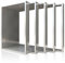 Montixx® 2er Set (1 Paar) Tischkufen& Tischbeine Tischuntergestell Möbelfüße aus Edelstahl B70 cm x H72 cm