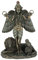 Veronese Design 21,6 cm Ishtar die mesopotamische Königin des Himmels Kaltgussharz Antik Bronze Finish Skulptur Altar Statue Wicca Dekoration heidnische Geschenke