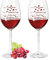 GRAVURZEILE Leonardo Weingläser mit UV-Druck - Schlechter Tag, Guter Tag, Frag nicht! - Geschenk für Hobby-Sommelier & Weinliebhaber - Geburtstagsgeschenk für Frauen & Männer - Farbe: Daily UV