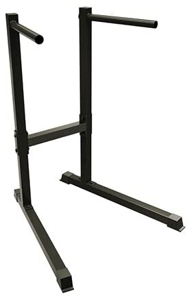 CIPRIANI SPORT - Dip Station Pro per Allenamento Gym Home - Struttura Robusta per Eccellenza in Esercizi di Dips Presa Sicura