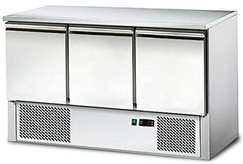 GGM Gastro | SAG147END#07 | Kühltisch ECO - 1370x700mm - mit 3 Türen