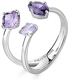 Brosway Anello Donna in Argento e Magic Purple | Collezione Fancy - FMP16B