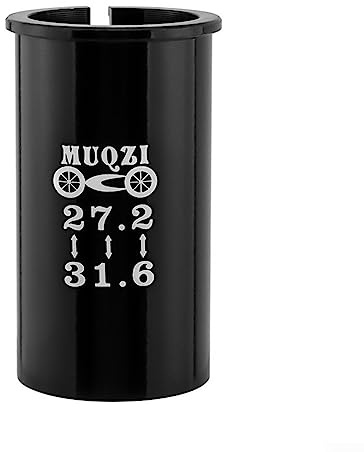 SPORTARC Sattelstützen-Adapter Unterlegscheibe Fahrrad-Sattelstützenrohr Unterlegscheibe Sattelstütze Hülse Fahrrad Reduzierstück Adapter Konverter-27.2-31.6