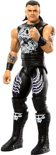 Mattel WWE Action Figure, 6-inch Collectible Dominik Mysterio with 10 Articulation Points & Life-Like Look