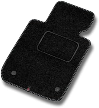 MOTOS Velours Standard Fahrermatte 1-teilig passend für FIAT Sedici 2005-2014 - Standard, Gewebt, Grau Fahrerseite - Erleben Sie neuen Fahrkomfort mit einem Velours-Fahrermatte passend für Ihr Auto