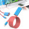 USB Typ C zu HDMI Kabel kompatibel mit Nintendo Switch, Adapter with 4K@30Hz HDMI für den TV Dock Modus auf NS Switch, Steam Deck, Smartphones, PC, 2 m, Blau