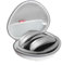 Hermitshell Hard Travel Case for TOZO HT2 Hybrid Active Noise Cancelling Wireless Headphones，Hi-Res Audio Deep Bass Foldable Lightweight Headset (Silver)