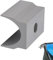 LUAATT Montage-Surround-Blockhalter, kompatibel mit Intex Wand-Schwimmbad-Skimmer, 1 Packung ovale Rohre, Montageblock, verbesserte Stabilitätsblock für Skimmer