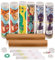 Silkwish 8er Kaleidoskop Bastelset Kinder - Kaleidoskop Kindergeburtstag Gastgeschenke - DIY Kaleidoskop Mitgebsel - Selbst Bauen - Mitbringexperiment zu Optik für Kinder ab 6-8 Jahre