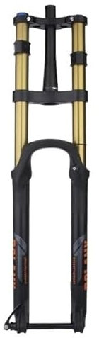 Fourche Vtt Fourche VTT 27,5 29 pouces for vélo électrique, axe cylindrique, amortissement, alliage d'aluminium, suspension à pression d'air, tube droit/conique Fourche Vtt 26 Pouces(27.5 Tapered Gold