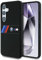 CG MOBILE BMW Silicone Middle Tricolor Stripesc Hülle für Samsung Galaxy S25 kompatibel mit MagSafe Schwarz
