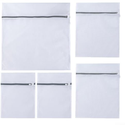 Safe Washing Solution - Sacchetti protettivi per bucato, 5 pezzi, progettati per prevenire danni alla lingerie e ad altri capi delicati