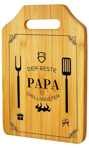Geschenke für Papa, Bambus Schneidebrett Papa Geschenk Geburtstag, Vater Geburtstagsgeschenk, Papa Geschenk Weihnachten, Weihnachtsgeschenke für Papa
