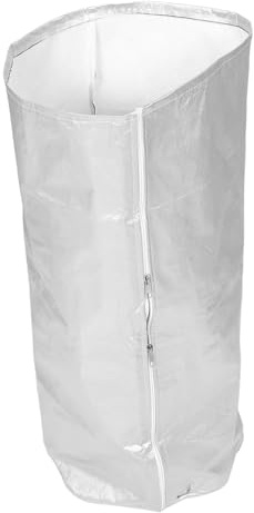 CAXUSD Silver Fabric Gas Cylinder Cover Dustproof Gas Tank Protector Waterproof Particle Barrier Sleeve UV Protection for Camping and Backyard Storage