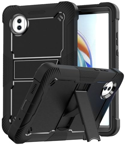 Vakarey For Honor Pad X7 Case Kids Shockproof for Honor X7 8.7 Inch Tablet Case,Black
