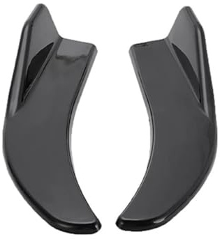 Auto Heckspoiler Für Golf 5 6 7 Für GTI Zubehör Auto Tuning Heckschürze Diffusor Splitter Schutz Spoilerlippe(Schwarz)