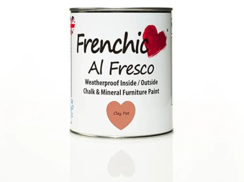 Frenchic Clay Pot Al Fresco Weatherproof Inside & Outside Chalk Paint - 750ml